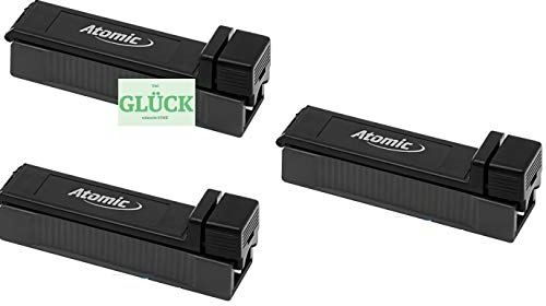 SET 3 Stück Zigarettenstopf Maschinen schwarz Zigaretten Hülsen Stopfer Maschine + gratis Glück Aufkleber