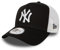 New Era New York Yankees MLB Clean Schwarz Weiß Verstellbare 9Forty A-Frame Trucker Cap für Kinder - Child