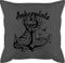 Shirtracer Kissen 50x50 - Statement - Ankerplatz mit Anker und Papierboot - 50 x 50 cm - Grau - strandkorbkissen Statement-Kissen Statements maritim zierkissen Motiv kissenbezüge füllung für Couch