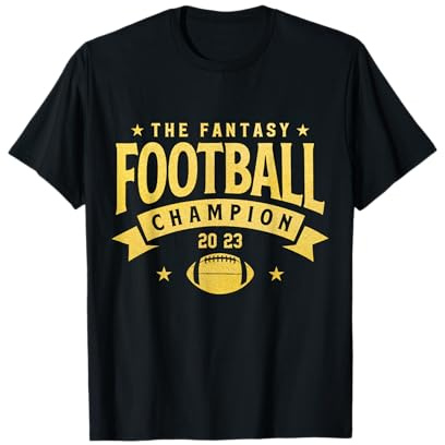 Fantasy League Champ - 2023 Gewinner Fantasy Football Champion T-Shirt