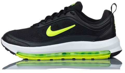 NIKE Men's Air Max Ap Sneaker, Black Volt Anthracite White, 9 UK