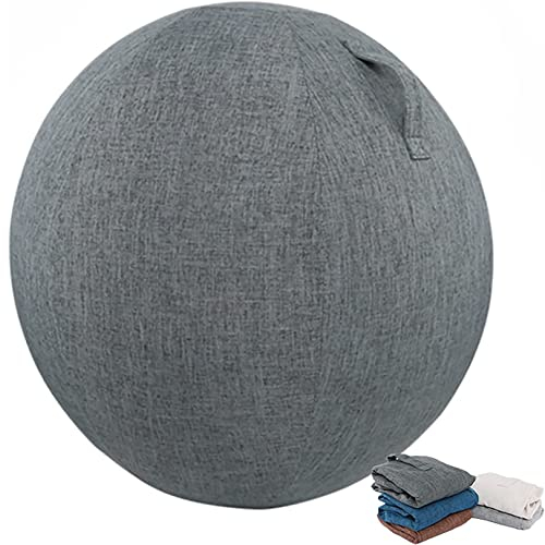 WoCOyo 55/65/75 cm Yoga Ball HüLle rutschfest Gymnastikball-Abdeckung Für Geburtsball Balanceball Abdeckung Staubdicht Faltbar Sitzbälle Stoff Bezug Für Balance, Stabilität, Fitness,003,65cm