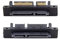 chenyang Paquete de 2 conectores SATA macho a SATA hembra en ángulo de 90 grados para unidad de disco duro de 2.5/3.5 pulgadas