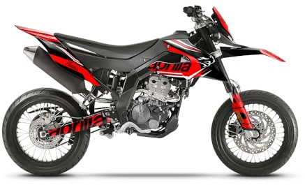Arider Dekor (Aufkleber) für Aprilia SX 125 (2018-2023) | Tri Edition (Rot)
