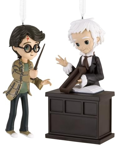 Hallmark Weihnachtsschmuck (Harry Potter und Garrick Ollivander), 2 Stück