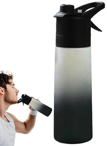 Bouteille Air U-p | Bouteille de Boisson Brumeuse - Bouteille D'eau Brumisée Bouteille D'eau Brumeuse pour Boire - Coupe de Sports de Plein Air de Grande Capacité Bouteille de Brume Portative