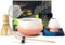 TEANAGOO Matcha Whisk, 7 Pcs Pink Matcha Set, Matcha Kit for Ceremony, Matcha Tea Set for Making Breakfast/Latte, Matcha Whisk and Orange Giadient White Bowl with Scoop&Sifter, Gift for Matcha Lover