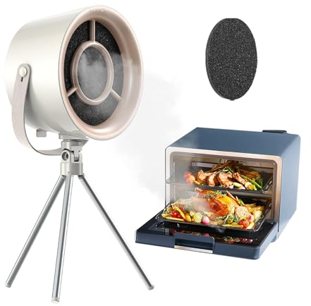 Campanas de Cocina Sobremesa | Ventilación de campana extractora portátil | Extractor de cocina portátil de 3 velocidades | Campana Extractora de sobremesa, filtro desmontable, campana extractora de c