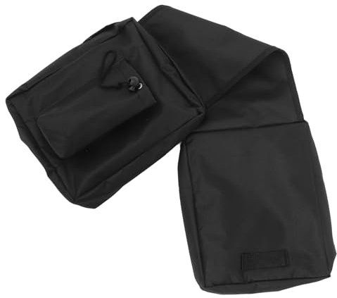 Gatuida Motorcycle Pannier Bags Side Storage Tool Bag Black for Motorcycles and Atvs Organizer for Long Trips