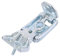 Huamengyuan Charnière de porte de voiture compatible avec Renault Master III 2010-2019 Remplace 844009783R Rear Door Hinge, Door Hinge Top Lower Rear Door 844000014R Charnière de porte arrière