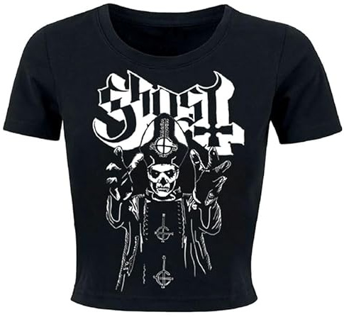 Ghost Papas Wrath Frauen T-Shirt schwarz Band-Merch, Bands
