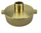 Adaptador de manguera de flujo de agua eficiente para bocas de incendios y conexiones de manguera de jardín (2-1/2 NH x 3/4 GHT)