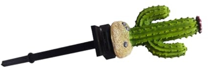 Gogogmee Lampada Solare da Giardino Forma di Cactus Paletto Decorativo per Esterno Luce LED Energetica per Cortile e Patio