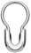 Piercingfaktor Universal Silber Piercing Ring Clicker Scharnier silbern Sicherheitsnadel Für Ohr Nase Lippe Brust Intim Septum Tragus Helix Hufeisen Horseshoe aus Chirurgenstahl