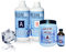 KIT 800GR RESINE EPOXY TRANSPARENTE + CAOUTCHOUC DE SILICONE LIQUIDE GR 500 pour moulage et créations artistiques.