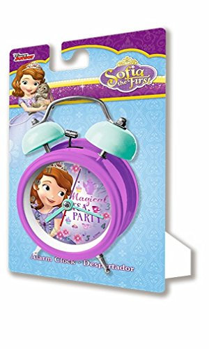 Disney- Sofia Réveil, WD16063, 9 Cm