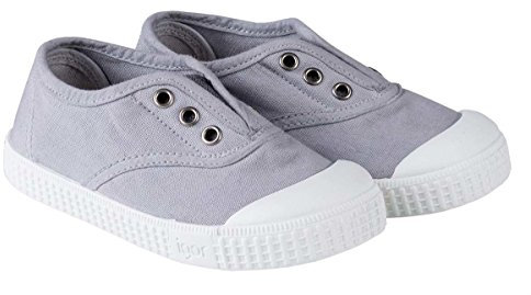 IGOR - Zapatilla Berri de Lona Lona Unisex-niños Color: Gris Talla: 30