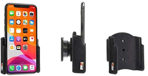 Brodit Gerätehalter 711161 | Made IN Sweden | für Smartphones - Apple iPhone 11 Pro, schwarz