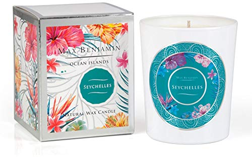 Max Benjamin Natural Candle Seychelles Home