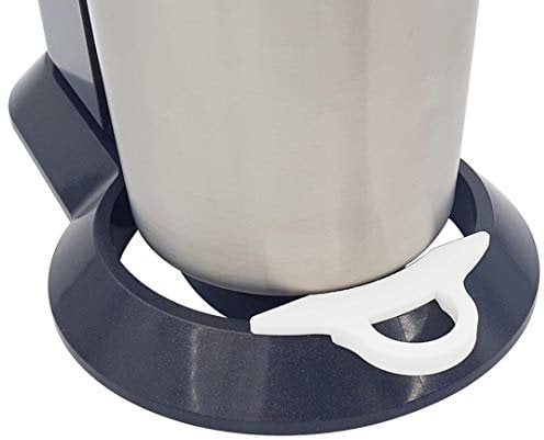 MaJoCompTec® EASYHELP Clip kompatibel mit SodaStream Crystal 2.0 | Wassersprudler Tropfschutz Zubehör | reduziert Verschmutzung durch tropfendes Wasser | Kit für Sprudler (Weiß, Crystal 2.0)