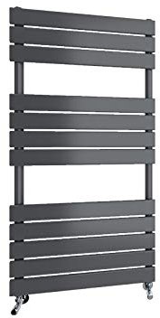 Towel Rail Radiator Flat Panel Designer Central Heating RADs Anthracite 1200x600mm