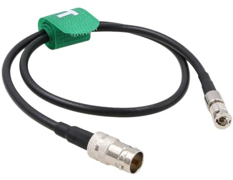 HangTon 6G SDI Videokabel HD Micro BNC auf BNC Buchse Adapter für Blackmagic Video Assist 5 Zoll Monitor (60)