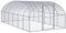 vidaXL Outdoor Hühnerstall 3x6x2m Verzinkter Stahl Hühnerhaus Geflügelstall