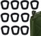 BOBOZHONG Joints de Jerrican en Caoutchouc，10 Pcs Joints pour Jerrycan, Joint Bec Verseur de Jerrican, Jerrican Métal Joint pour Jerrican Métal pour 5,10, 20 L Bidon d'essence et Bec Verseur(Le Noir)