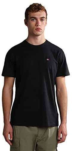 Nappaijri Herren T-Shirt Salis SS Summer, Größe:XXL, Farbe:Black(0411)