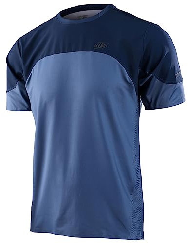 Troy Lee Designs MTB-Jersey Kurzarm Drift Blau Gr. M