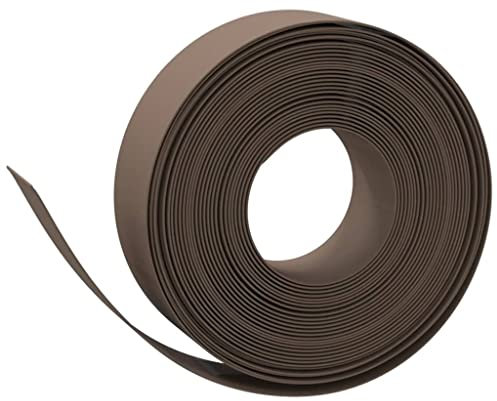 vidaXL Bordure de Jardin, Rouleau de Bordure Flexible, Décoration de Gazon Pelouse Plates-Bande Extérieur, Marron 10 m 15 cm Polyéthylène