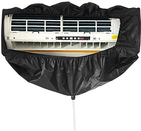 Bolsa De Limpieza De Aire Acondicionado, Bolsa De Cubierta De Aire Acondicionado Dividida, Bolsa Colectora De Polvo De CA, Kit De Herramientas De Limpieza De CA Para El Hogar, Dormitorio Y Oficina