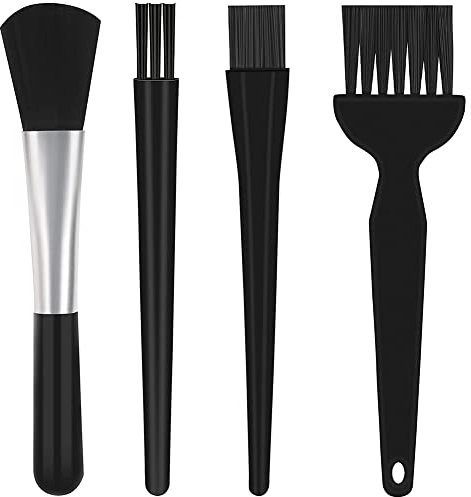 Clyictz 4-teilige antistatische Pinsel Kit, Multi-Antistatische Pinsel Tastatur Computer Reiniger Bürste, für Laptop Tastatur Leiterplatte
