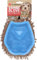 Flamingo Flava – 2-in-1 Massage- und Pflegehandschuh für Hunde & Katzen – Taupe/Blau – 25 × 20 × 4 cm – Superabsorbierende Mikrofaser & TPR – Für Links- und Rechtshänder geeignet