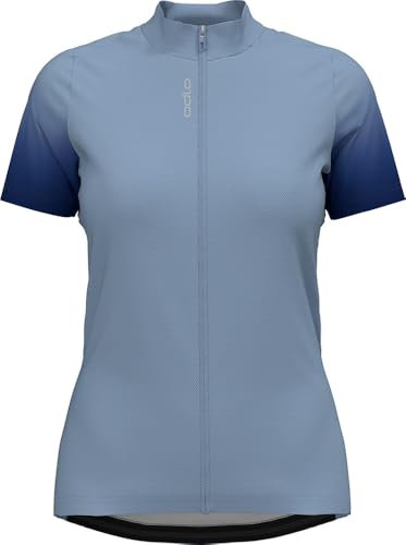 ODLO Fahrradtrikot Damen Essential I Radtrikot Kurzarm I Fahrradshirt