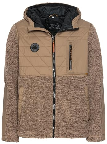 camel active Herren Teddyjacke im Materialmix