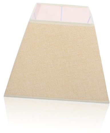 SEWOART Lampenschirm Aus Leinenstoff Passend Für Tischlampen Und Stehlampen Schafft Eine Warme Atmosphäre Schlafzimmer Und Wohnzimmer