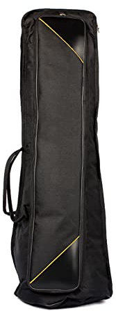 Sorandy Posaunen -Gig -Tasche, 600d Oxford Stoff, Tenor Bass Posaune Hülle, Rucksack Tragetasche, Verstellbarer Schultergurt, Baumwoll Handtaschenzubehör für Alto, Tenor Posaune (Black)