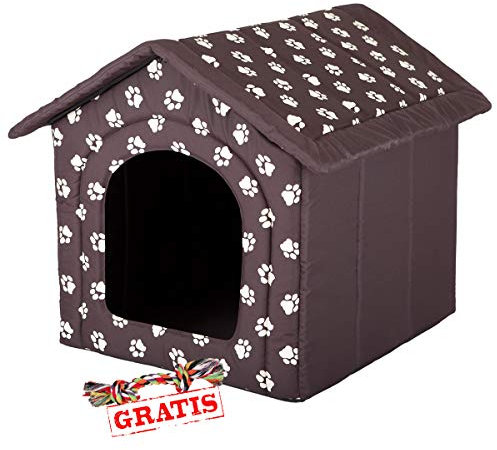 HobbyDog BUDBWL3 + Spieltau gratis Hundehöhle Katzenhöhle Hundebett Hundehaus Schlafplatz Hundekorb Hund Haus Hundehütte R1-R6 (R3 (52 x 46 cm))