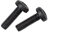 Bosch Unisex – Erwachsene Set Schrauben Drive Unit, M6x20, T30, schwarz, 2 Stück