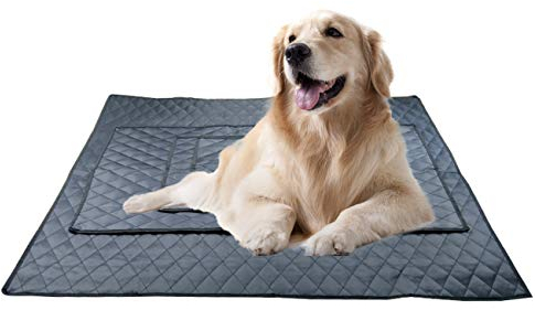 PETCUTE Hunde kühlmatte Kühlmatte für Hunde Atmungsaktives selbstkühlendes Hundematte Kühlkissen für Katzen Katzekühlmatte Sommer für Auto 1 Stücke