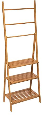 5 five simply smart 5five - étagère Porte-Serviette 3 Niveaux Bambou