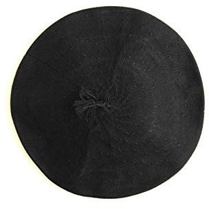 Unisex Baskenmütze Gaucho Mütze Traditionelle Mütze aus Argentinien, Schwarz