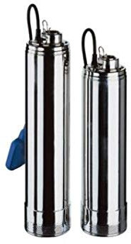 Idrogo M80/15 Électropompe multi-étages centrifuge submersible en acier inoxydable pour assouplir, pressuriser et approvisionner en eau propre 1,1 kW et 1,5 CV Gris 1592070021