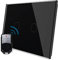 LIVOLO interruttore touch con telecomando 220v (senza neutro), nero Interruttore luce a parete con lampadina unipolare con indicatore LED, pannello in vetro temperato antigraffio,VL-C902R-3BG