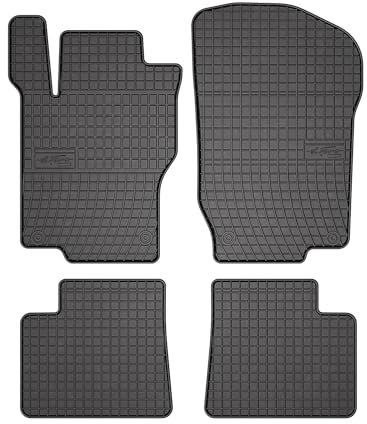 OMAC Gummi Fußmatten kompatibel mit Mercedes M Klasse W164 ML 2005-2011 Matten Schwarz 4X