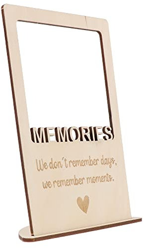 Spruchreif | Holz Bilderrahmen | Bilderrahmen Natur | Bilderrahmen mit Gravur | Fotorahmen | Gravur Geschenk | Geschenk Familie | Geschenk Mama Papa | Hochzeit | Geschenk beste Freundin
