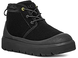 UGG Herren Neumel Wetter Hybrid Schneestiefel, Schwarz/Schwarz, 46 EU