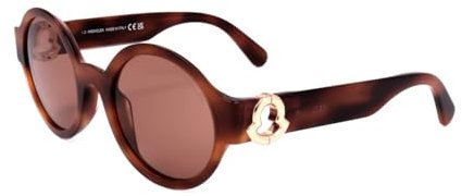Moncler Sonnenbrillen ML0243 54E RED HAVANA 51/23/135 Damen