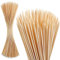 200 PCS Bamboo Marshmallow Roasting Sticks, Smores Skewers for Fire Pit, Proper Long 40 CM Heavy Duty 4mm Thick Wooden Smores Sticks for Open Fire Pits Roaster Barbecue Hot Dog Camping Kebab Sausage